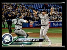 2018 Topps Now - #187 James Paxton - Seattle Mariners