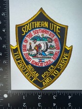 Southern Ute Ignacio Colorado CO Indian Tribal Police Shoulder Patch Obsolete