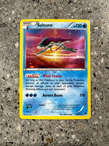 Pokemon TCG Suicune 30/122 BREAKpoint Alternate Cosmos Holo Rare Promo NM-M