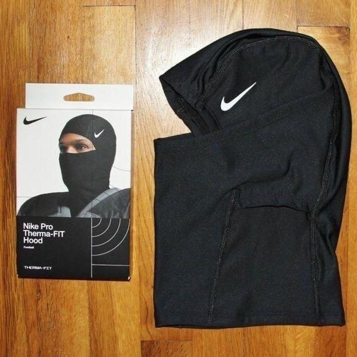 Nike Pro Therma-Fit Hyperwarm Hood Ski Mask Black SHIPS SAME