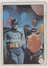 1966 Topps Bat Laffs Batman Robin Adam West Burt Ward (Movie Promo on Back) 05cx