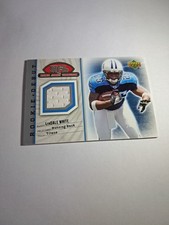 Lendale White 2006 Upper Deck Rookie Debut Jersey Patch RC Titans 77TE