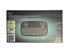 Rii Dual Mode Multimedia Keyboard Touchpad Combo i4