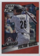 2014 Panini Prizm Perennial Draft Picks Red Prizm 58/100 Milton Ramos #21 1k0w