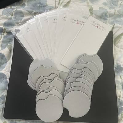 Sublimation Car Coasters Blanks 2.75 Inch Round Pack 12 Sets W/package