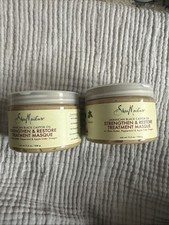 2 X SheaMoisture Jamaican Black Castor Oil Strengthen  Restore Treatment Masque