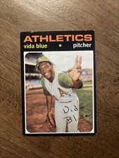 1971 Topps #544 Vida Blue VG-VGEX