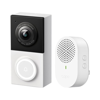 2K Wired Smart Video Doorbell - 180 Ultra-Wide Field of View, Person/Vehicle/...