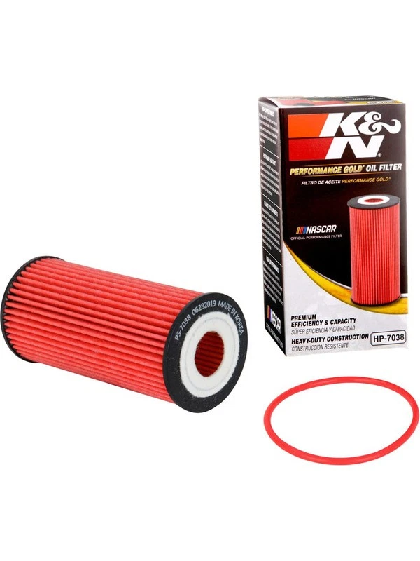 K&N Oil Filter fits Audi Q5 2.0 FYB,FYG TFSI quattro (HP-7038) - image 2 of 4