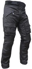 Sportliche Motorrad Hose Motorradhose Schwarz...
