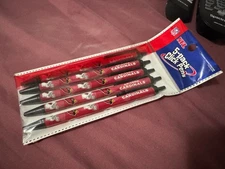 Arizona Cardinals NFL Click Pens Style 5 Pack Black Ink