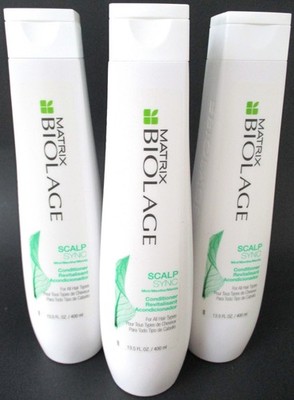 BIOLAGE by MATRIX Scalp Sync Conditioner 13.5 oz 3 Pack