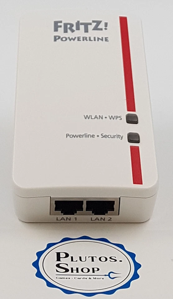 AVM FRITZ Powerline 540e v2 Steckdosen Netzwerk LAN Adapter WLAN 2,4GHz dlan - Bild 3 von 3