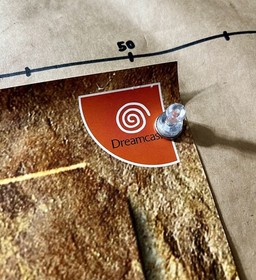 bg Poster Climax Landers Release Announcement Time Stalkers DC Dreamcast Game SE