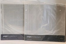 American Crafts Top Loading 12  x12  Page Protectors- Lot of 2  20 Pages