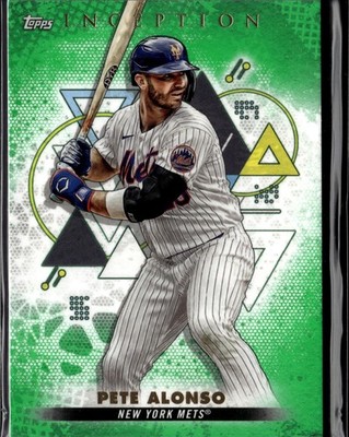 2022 Topps Inception #6 Pete Alonso Green