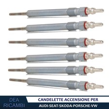 6X Zündkerzen Für AUDI A4 (B8, B9) 2.7 3.0 TDI 2004-2018 CD2127