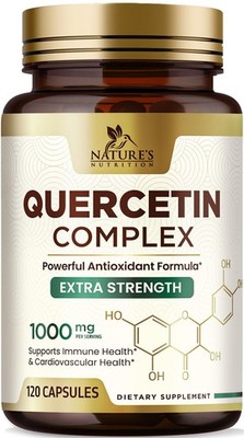 Nature'S Nutrition Quercetin Dihydrate 1000Mg Per Serving - Premium Plant-Based