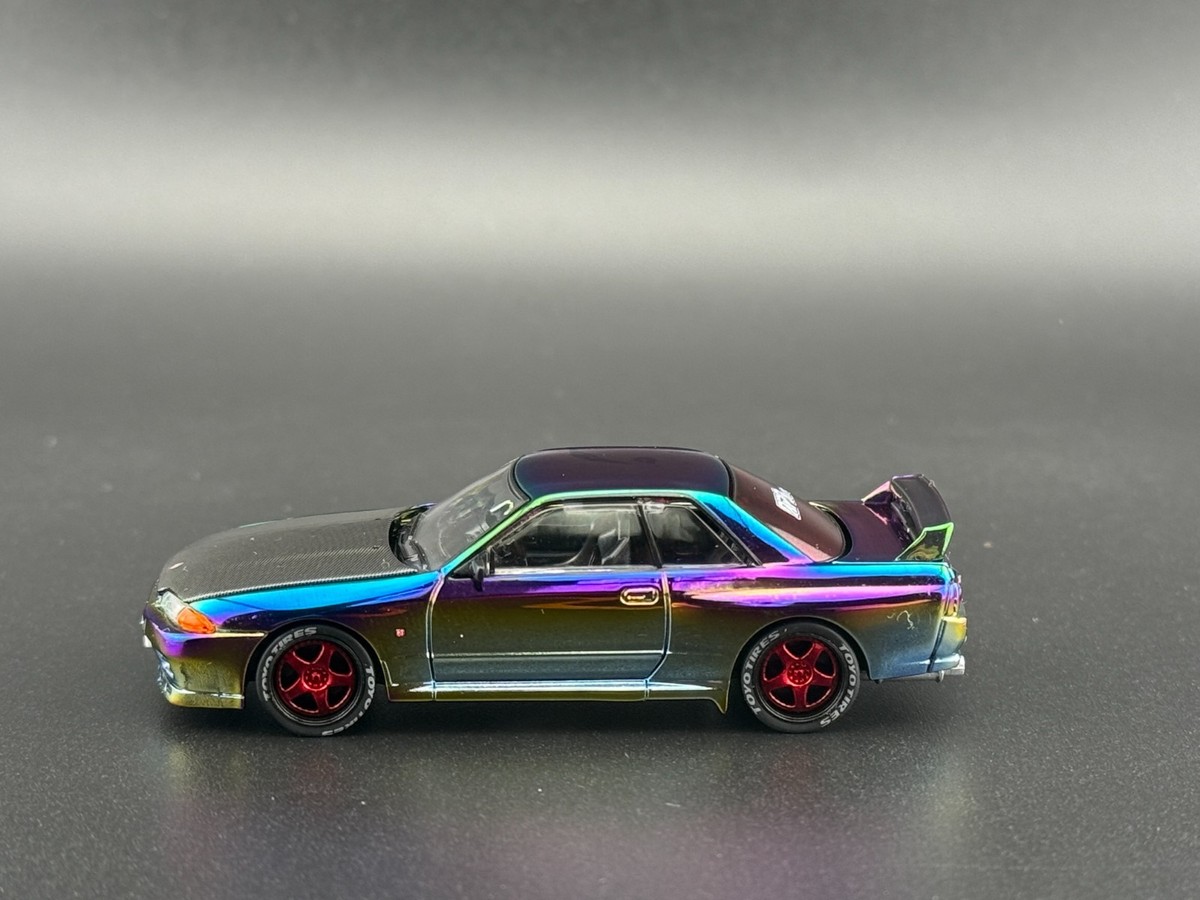 Pop Race xcartoys Nissan GTR BNR32 Magic Color APAxpo 2025