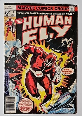 The Human Fly #1 Origin/1st Appearance Spider-Man Appearance 