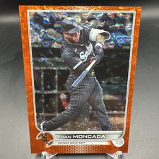 2022 Topps Series 2 - Yoan Moncada #372 Orange Foilboard /299