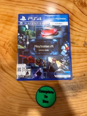 PlayStation VR Demo Disc 2.0 - Sony Playstation 4 PS4 (Complete)