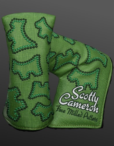 Scotty Cameron 2026 The Masters Lawn Dogs Green Blade Headcover BRAND NEW
