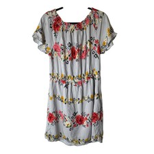 Old Navy Dress Women’s XL Floral Off Shoulder Sundress Romantic Cottage Core