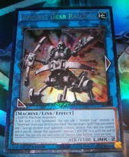 Ancient Gear Ballista 1st Edition Prismatic Collector's Rare RA03 Yugioh