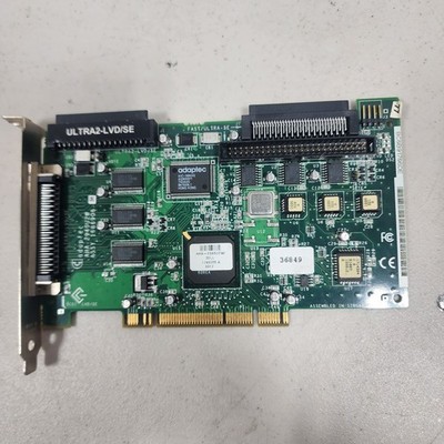 Adaptec AHA-2940U2W Dell OEM Ultra2 LVD/SE SCSI PCI Controller Card 00036849...