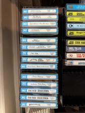 Large Lot Of Rare 747 Pressing Cassette Tapes Country Music