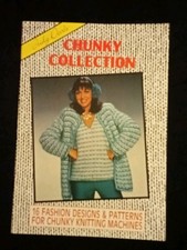 Machine Knitting Booklet -Chunky Collection - Judy Davis 
