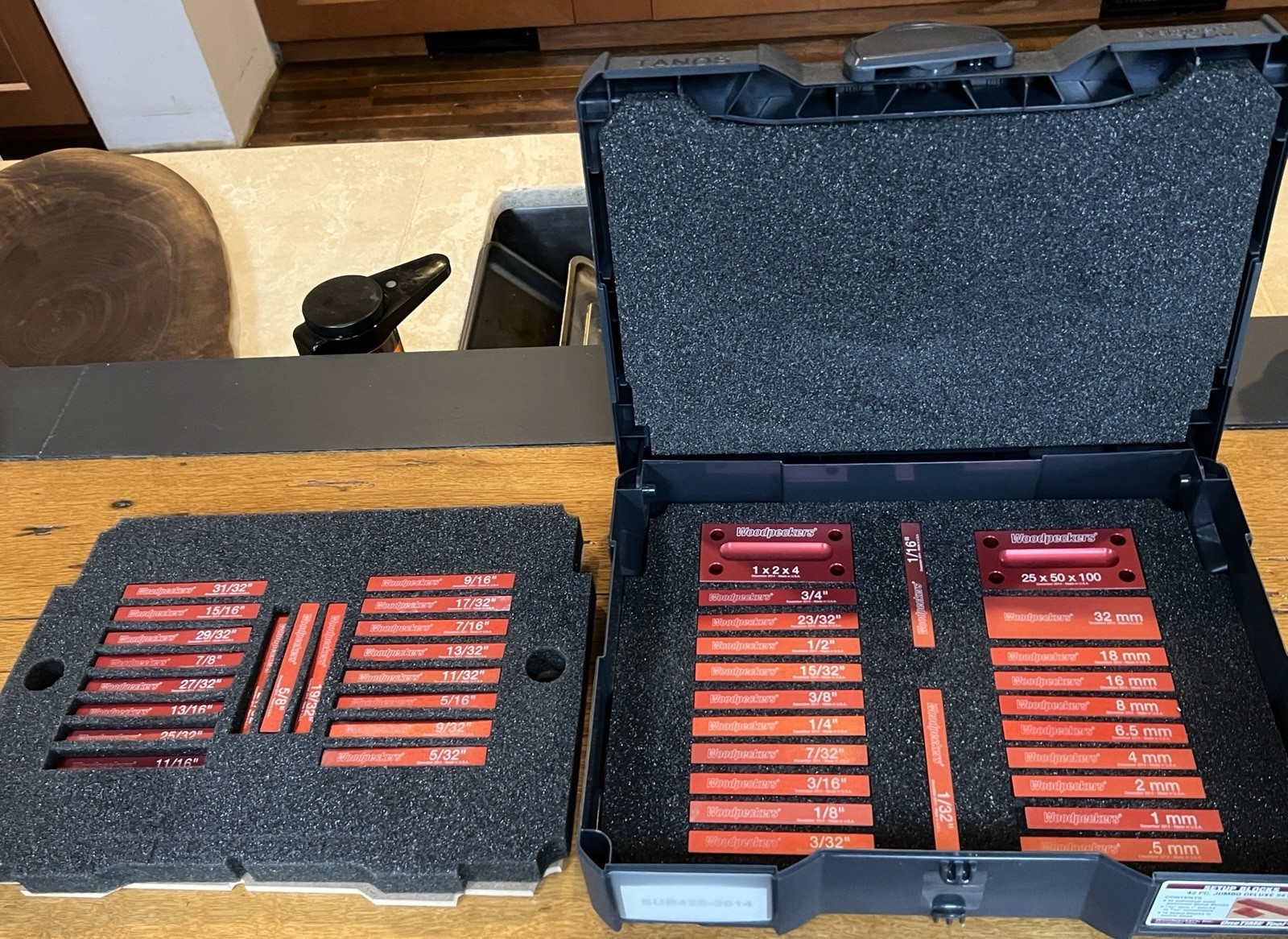 Woodpeckers Set Up Blocks 42 pcs in Systainer Festool