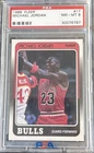 MICHAEL JORDAN 1988-89 FLEER BASKETBALL #17 BULLS PSA