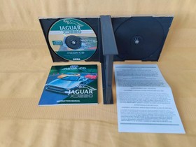 SEGA MEGA CD Jaguar XJ220 ⭐⭐⭐ EXCELLENT CONDITION WITH MANUAL RARE GAME ⭐⭐⭐