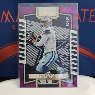 2023 Panini Absolute - Dak Prescott #26 Purple Rain 2/10