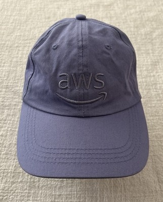 Amazon Web Services AWS Logo Hat Baseball Cap Employee Snapback Lavender C1