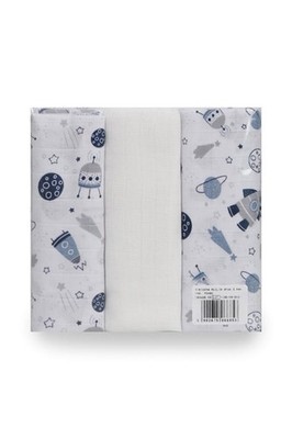 Muslin-Wickeltuch 3er-Pack 70x80 BabyBoom Kosmos