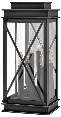 Hinkley Montecito 22" High Museum Black Outdoor Wall Light - Picture 2 of 4