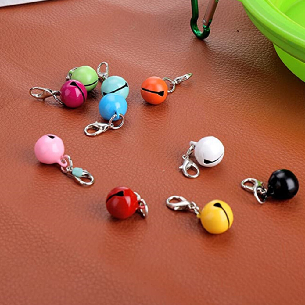 10pcs Cat Dog Collar Bells Pet Collar Hanging Bells Pet Collar Charms