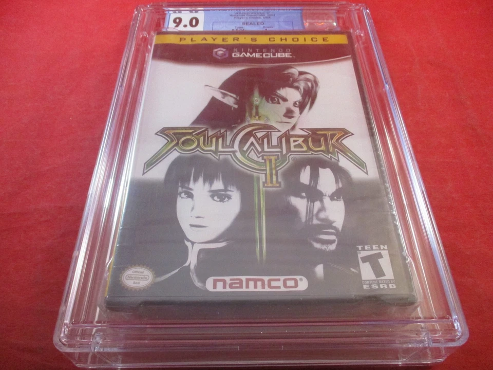 Soul Calibur II (Nintendo Gamecube) **BRAND NEW** Sealed! CGC 9.0 A Grade - Image 4 of 4