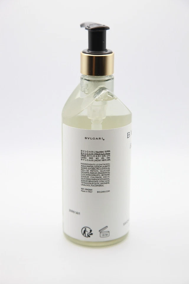 BVLGARI au thé Blanc ( White Tea ) Liquid Hand Soap - 10.1 Fl oz / 300mL NEW - Image 2 of 3