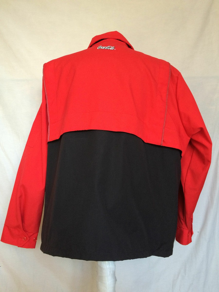 20ssFCRB×Coca-Colaコラボ　ウォームアップジャケット 赤/黒 20ssFCRB×Coca-Colaコラボ ウォームアップジャケット 赤/黒 【公式通販】