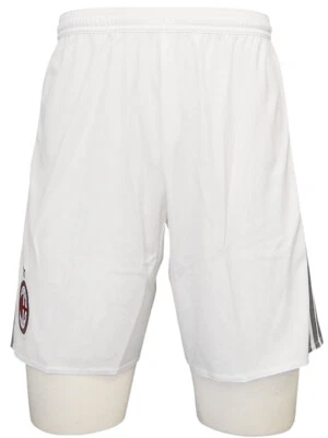 2958 ADIDAS AC MILAN 2015/2016 Pantalon De Match Domicile Short S11851 - Photo 1/4
