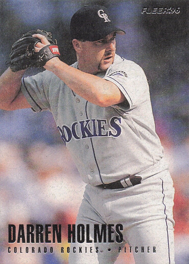 1996 Fleer Colorado Rockies #6 Darren Holmes