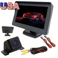 4.3” display night vision reverse parking backup camera rearview camera car VAN