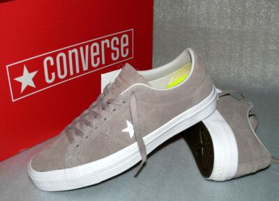 Converse 157893C ONE STAR PRO OX Rau UP Leder Schuhe Sneaker 45 Mal Ted Pale Put