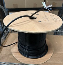 Cat 6E Network Cable, 550MHz, UV rated, 23AWG bare copper, UTP, direct burial