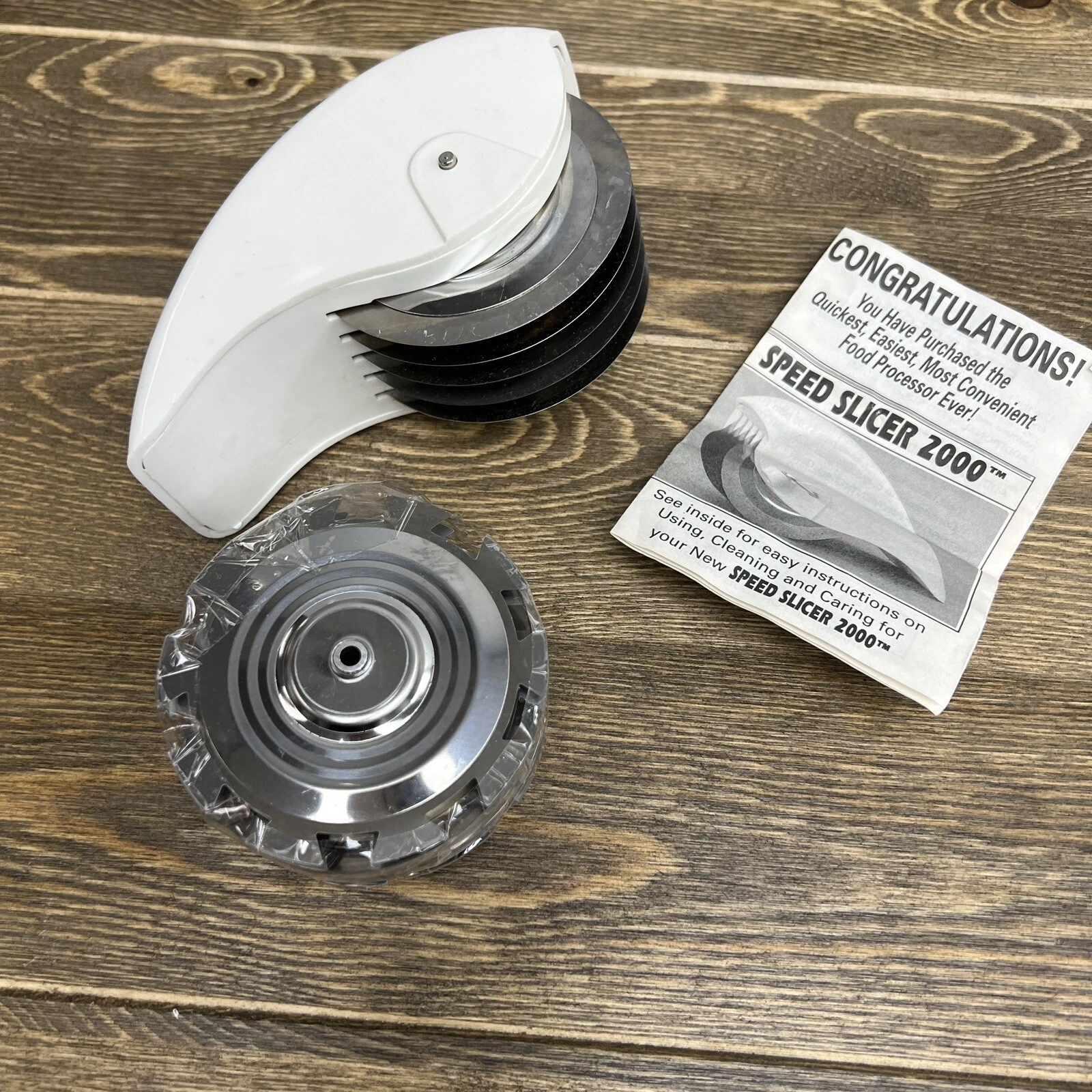 Speed Slicer 2000 5 Blade Rolling Slicer Dicer Vintage Kitchen Tool