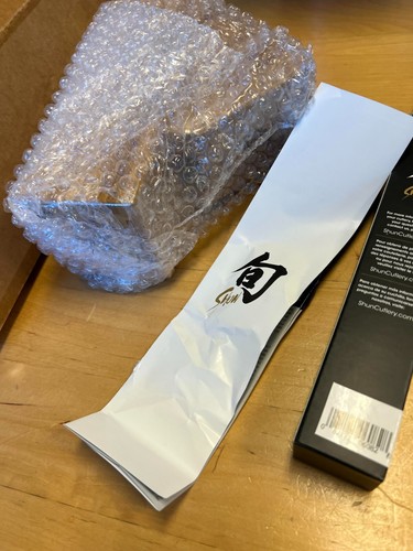 Shun Premier Grey 5 Pc Starter Knife Block Set (opened) TDMS0512G retail box - Picture 10 of 11